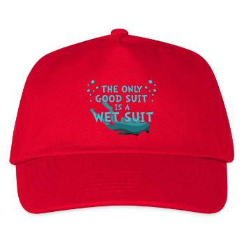 Diving Diver Snorkeling Recreational Diver - Kids’ Baseball Cap - red - Front
