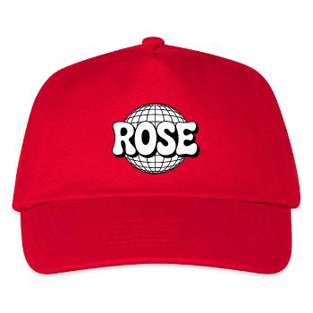 Rose Disco Sphère - Casquette de baseball Enfant - rouge - Devant