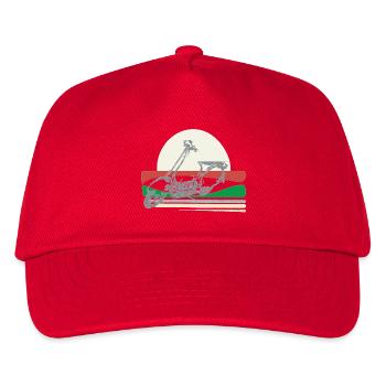 Été des scooters scooters - Casquette de baseball Enfant - rouge - Devant