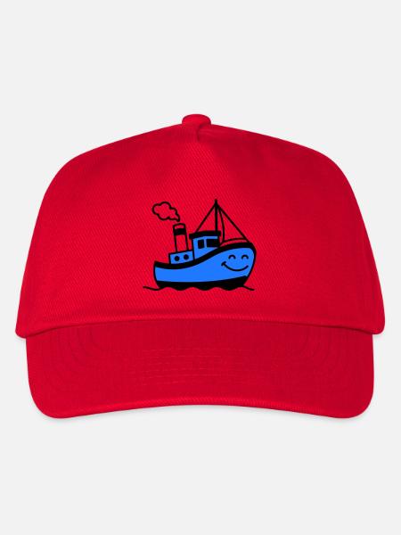 Ship Children - Kids’ Baseball Cap - red