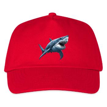 Great White Shark Great White Shark - Kids’ Baseball Cap - red - Front