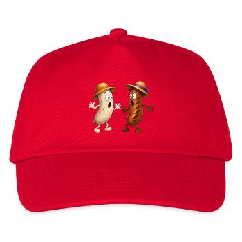 Bratwurst and Weißwurst - Kids’ Baseball Cap - red - Front