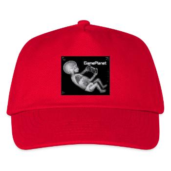 X-ray baby with game controller - Kids’ Baseball Cap - red - Front