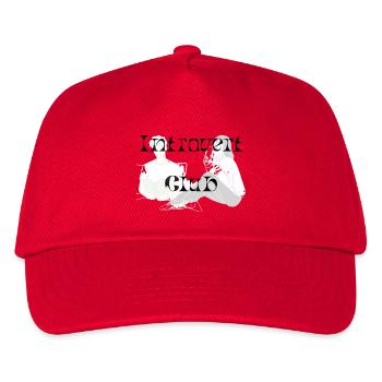 Independent Club Duo Illustration - Kids’ Baseball Cap - red - Front