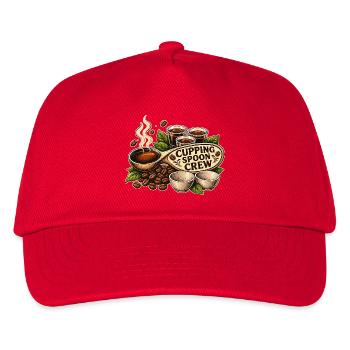 CUPPING SPOON CREW - Kids’ Baseball Cap - red - Front
