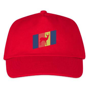 Antelope Silhouette Africa - Kids’ Baseball Cap - red - Front