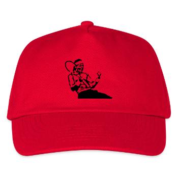tennis - Kinder Basecap - Rot - Vorne