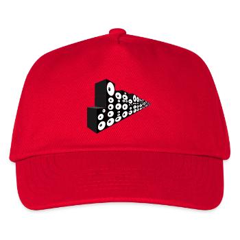 Mur de son infini - Casquette de baseball Enfant - rouge - Devant