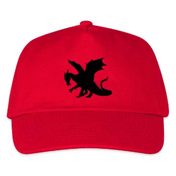 Dragon - Kids’ Baseball Cap - red - Front