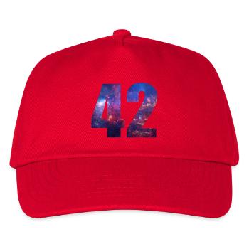 42 - Kinder Basecap - Rot - Vorne