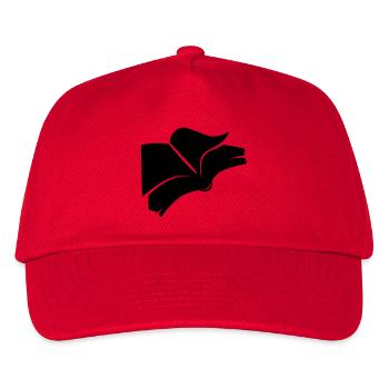 buch - Kinder Basecap - Rot - Vorne