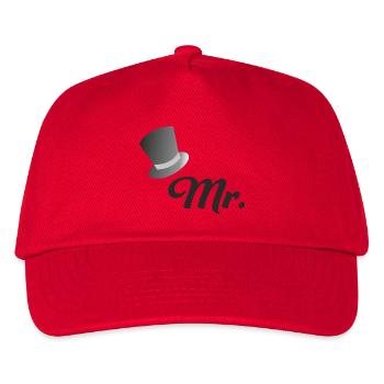 groom - Kids’ Baseball Cap - red - Front