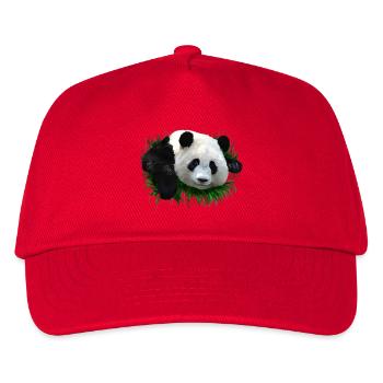 panda - Casquette de baseball Enfant - rouge - Devant