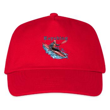 Kayak - Kids’ Baseball Cap - red - Front