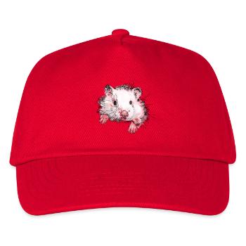 Hamster - Kids’ Baseball Cap - red - Front