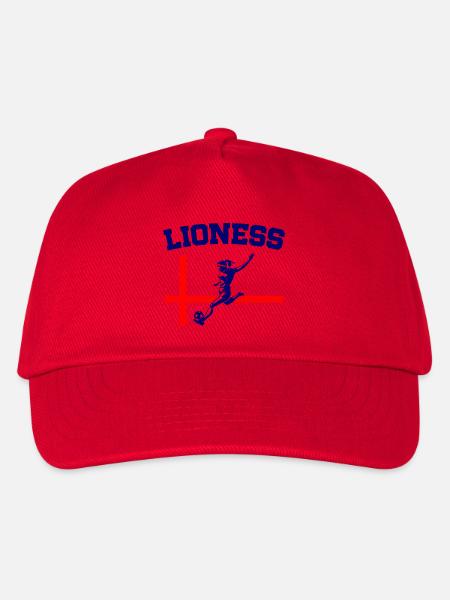 England Football Women’s Champions Lionesses - Kids’ Baseball Cap - red