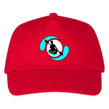 Kajak - Kinder Basecap - Rot - Vorne