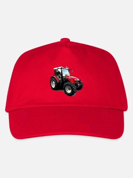 Tracteur M F 5611 - Casquette de baseball Enfant - rouge