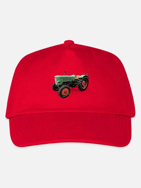 Traktor Favorit 1 - Kinder Basecap - Rot
