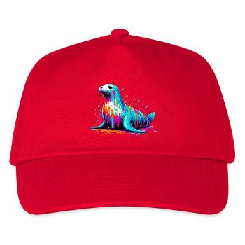 Phoque - Casquette de baseball Enfant - rouge - Devant