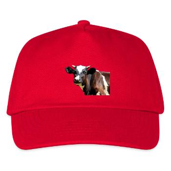Cow - Kids’ Baseball Cap - red - Front