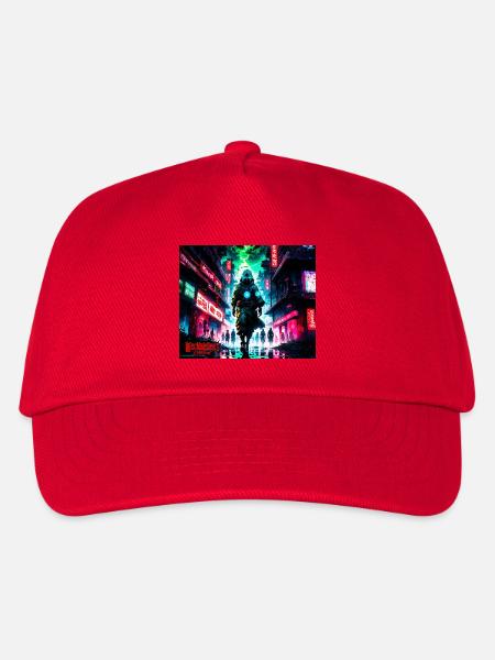 city apocalyptic - Kinder Basecap - Rot