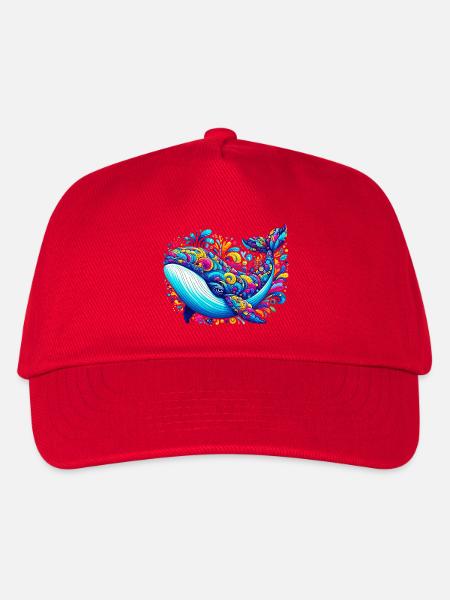 Wal - Kinder Basecap - Rot