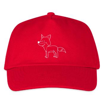 Fox Comic - Kids’ Baseball Cap - red - Front