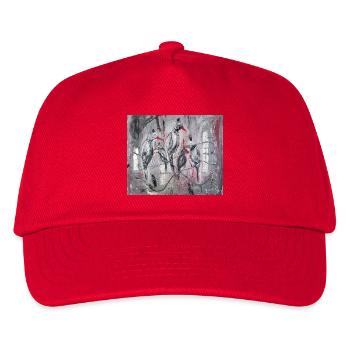 Ravens - Kids’ Baseball Cap - red - Front