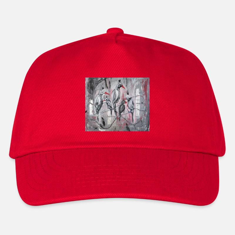 Corbeaux - Casquette de baseball Enfant - rouge