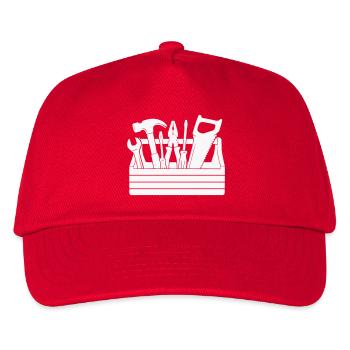 toolbox - Kids’ Baseball Cap - red - Front