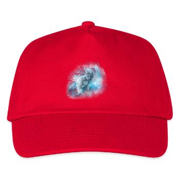 Der Eis Fuchs - Kinder Basecap - Rot - Vorne