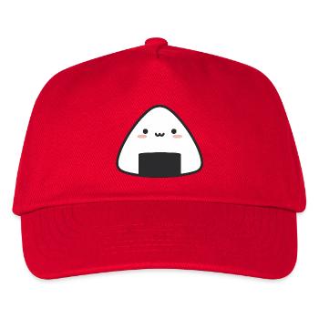 Adorable boule de riz Onigiri - Casquette de baseball Enfant - rouge - Devant