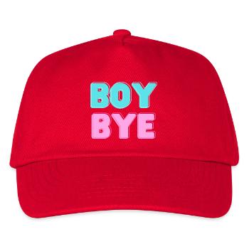 boy bye - Kids’ Baseball Cap - red - Front