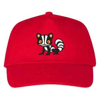 Skunk Zombie Halloween Zombie - Kids’ Baseball Cap - red - Front