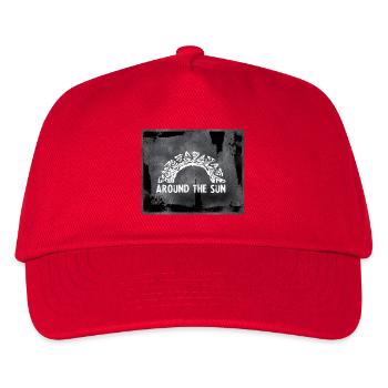 Around the Sun Grunge Bow - Kids’ Baseball Cap - red - Front