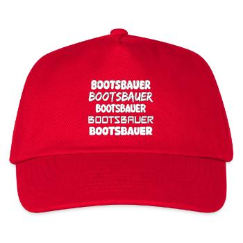 Constructeurs de bateaux - Casquette de baseball Enfant - rouge - Devant