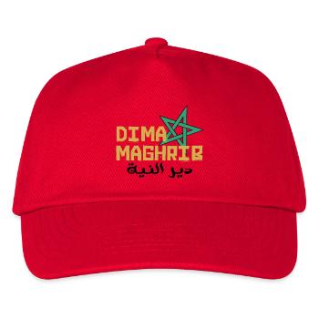 Long live Morocco - Kids’ Baseball Cap - red - Front