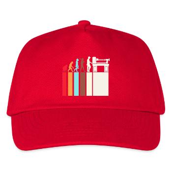 Locksmith Mechanic CNC Mechanical Engineering - Kids’ Baseball Cap - red - Front