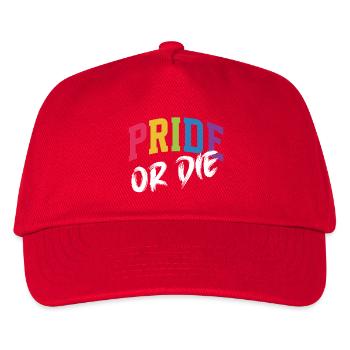 Mois de la Fierté LGBT - Fierté ou Mort - Casquette de baseball Enfant - rouge - Devant