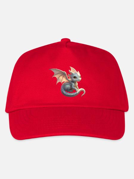 Kleiner süßer Drache - Kinder Basecap - Rot