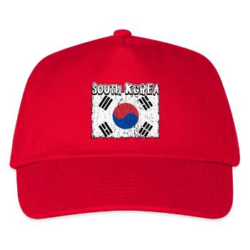 Drapeau sud-coréen - Casquette de baseball Enfant - rouge - Devant