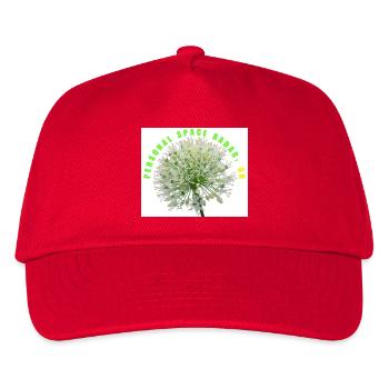 Radar spatial personnel sur la fleur d’ail drôle - Casquette de baseball Enfant - rouge - Devant