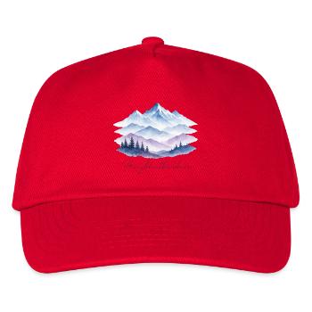 Bündner Härzbluetbündner - Kinder Basecap - Rot - Vorne
