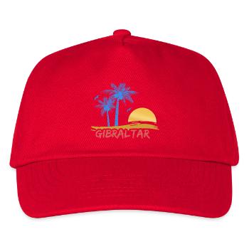 Gift for Gibraltar - Kids’ Baseball Cap - red - Front