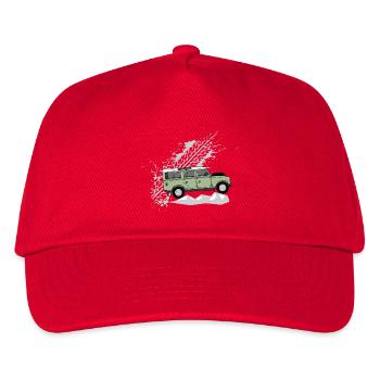 Serie 110 Splash - Kinder Basecap - Rot - Vorne