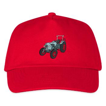 The Striped - Kids’ Baseball Cap - red - Front