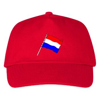Drapeau Pays-Bas - Casquette de baseball Enfant - rouge - Devant
