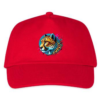 Cheetah - Kids’ Baseball Cap - red - Front