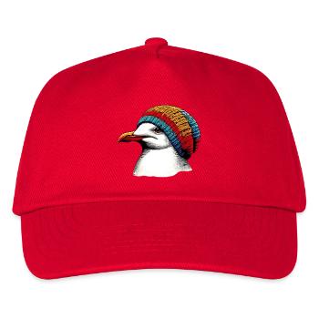 Seagull - Kids’ Baseball Cap - red - Front